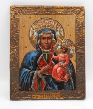 Artist unknown, Icon of Our Lady of Czestochowa