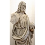 Autore sconosciuto, Figura di Gesù salvatore del mondo