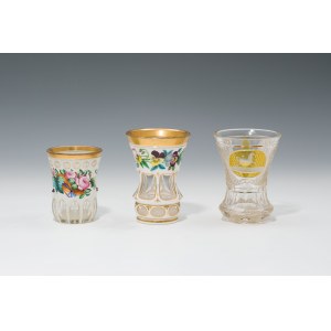 Three beakers