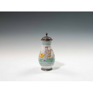 Jug woman with dead bird