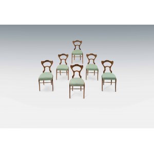 Six Biedermeier-chairs