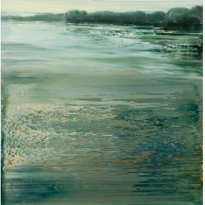 Jagoda Kaczmarczyk-Hudzik (ur. 1966, Kraków), Pejzaż wiślany LXXXIII, 2024
