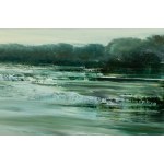 Jagoda Kaczmarczyk-Hudzik (ur. 1966, Kraków), Pejzaż wiślany LXXXIII, 2024