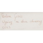 Paulina Grosz (geb. 1996), Wettlauf zu zwei Bildschirmen, 2023