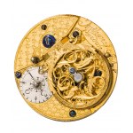 Pocket watch with charivari
