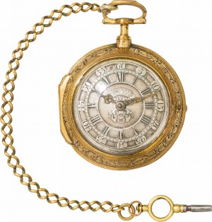 Pocket watch with self-strike on the hour