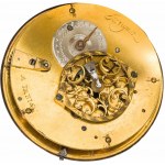inscribed Breguet : Pocket watch with day and night display