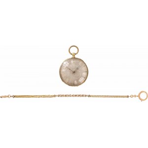 Tailcoat watch with chain