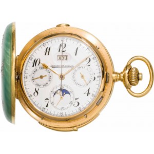 Jaeger-LeCoultre : Pocket watch with minute repeater, chronograph and date