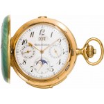 Jaeger-LeCoultre : Pocket watch with minute repeater, chronograph and date
