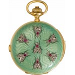 Jaeger-LeCoultre : Pocket watch with minute repeater, chronograph and date