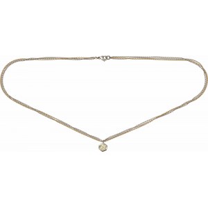 Necklace with diamond pendant