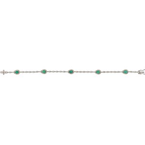 Emerald bracelet
