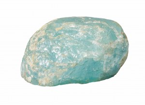 Szorstki kamień akwamarynu