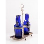 Artist unknown, Empirical cabaret with vinegar and oil decanters