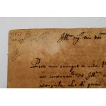 Andrzej Szołdrski (1583-1650), Letter Bishop Andrzej SZOŁDRSKI Poznań 1641