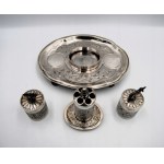 Artist unknown, Empirical inkwell silver