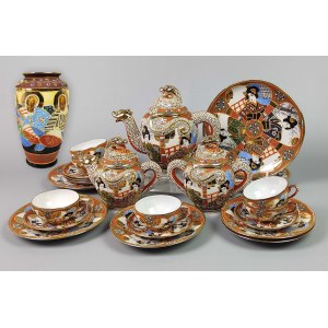 Satsuma, Porcelain Tea Service