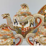 Satsuma, Porcelain Tea Service
