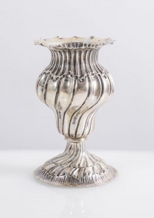 Artist unknown, 800 pr. silver vase.