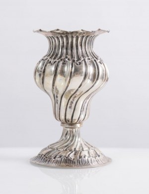 Artist unknown, 800 pr. silver vase.