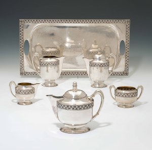 probably Hans Bolek: Coffee and tea set