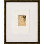 Oskar Kokoschka: Two ex libris sketches for Emma Bacher