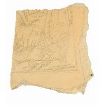 Oskar Kokoschka: Two ex libris sketches for Emma Bacher