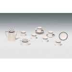 Josef Maria Olbrich: Mocha coffee set for 6 people