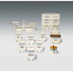 Josef Maria Olbrich: Kitchen-storage-set with scales