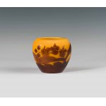 Émile Gallé: Small vase Orchidées