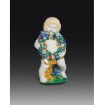Michael Powolny: Putto with wreath Winter