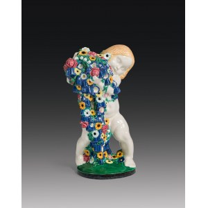 Michael Powolny: Putto con fiori, Frühling di primavera