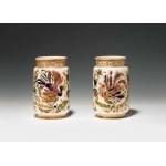 Zsolnay: Pair of vases