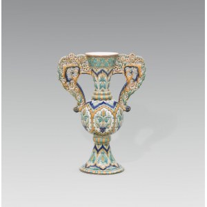 Zsolnay: Vaso grande Alhambra