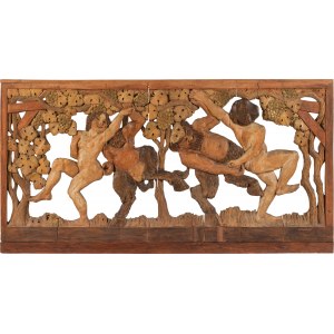 Franz Zelezny: Relief faun and nymph
