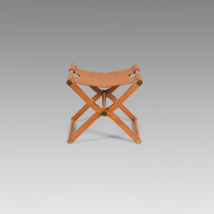 Rena Dumas and Hermès Paris: Folding stool Pippa