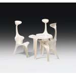 Günter Beltzig : Table et 3 chaises Floris