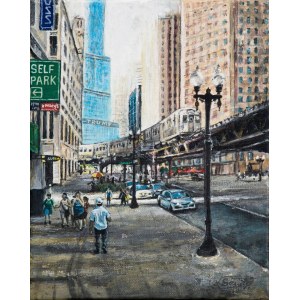 Grzegorz Seville ( 1983 ), Downtown Chicago 1, 2018
