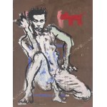 Hannes Scheucher ( 1939 - 2022 ), E. Schiele, 1992