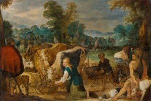 Flemish Master: Old Testament scene