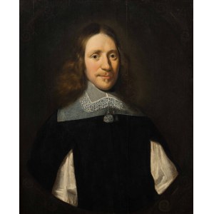 Circle of Bartholomäus van der Helst : Portrait of a man and woman (counterparts)