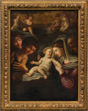 Artist of the 17th/18th century: Adoration of the Christ Child
