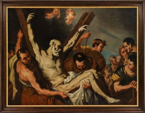 Studio of Luca Giordano : Deposition of St. Andrew