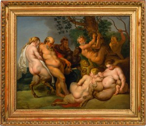 After Peter Paul Rubens: The drunk Silenus