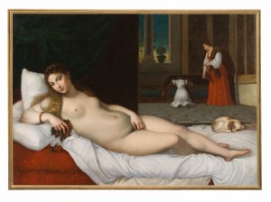 Následovník Tiziana Vecellia, zvaný Tizian : Venuše z Urbina