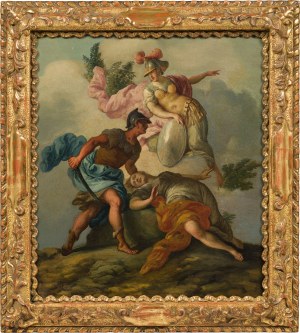 Pripisuje sa Antoniovi Zucchimu : Perseus poráža Medúzu s pomocou Atény