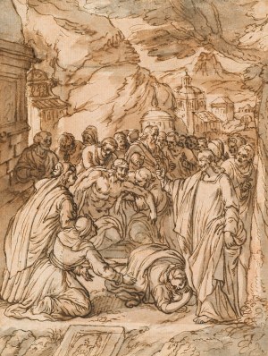 Italian Artist: The resurrection of Lazarus