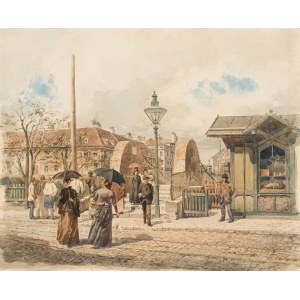 Ferdinand Weckbrodt: Brücke im Wiental