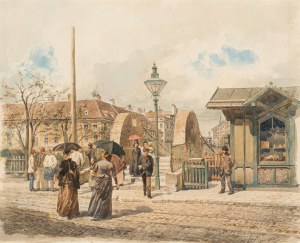 Ferdinand Weckbrodt : Brücke im Wiental